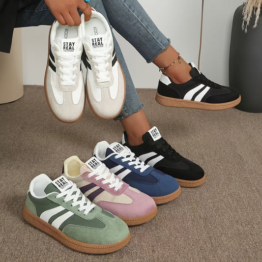 Casual baskets voor dames in retrostijl – Trendy urban sneakers