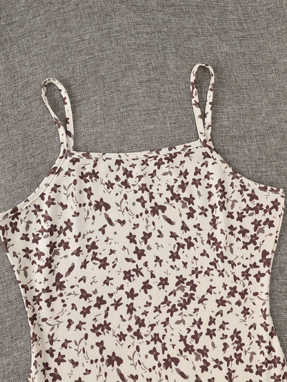 Elegante bloemenjurk met gestrikte bolero voor dames, chique lente- en zomeroutfit