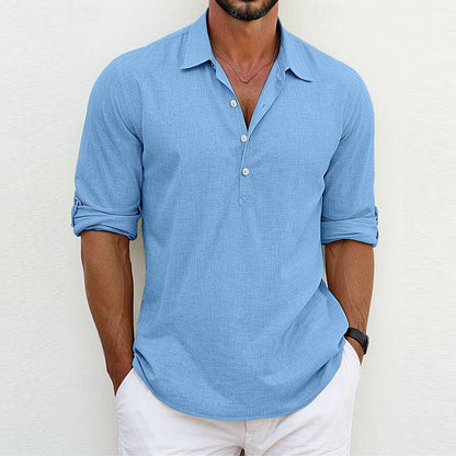 Robbie – Pull à Col Polo Coloré pour Hommes