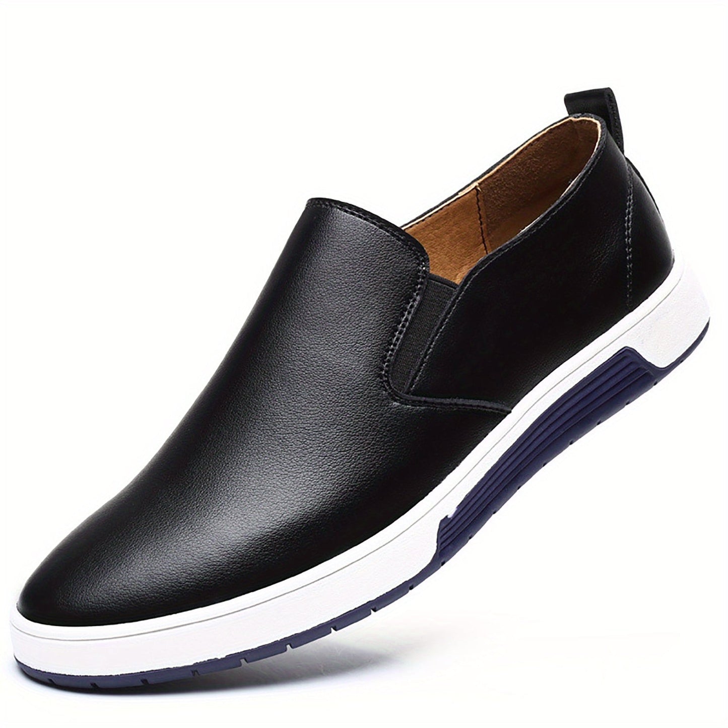 Męskie wsuwane buty casual w uniwersalnym miejskim stylu