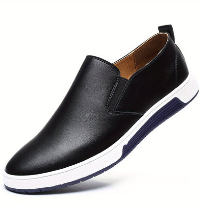 Męskie wsuwane buty casual w uniwersalnym miejskim stylu