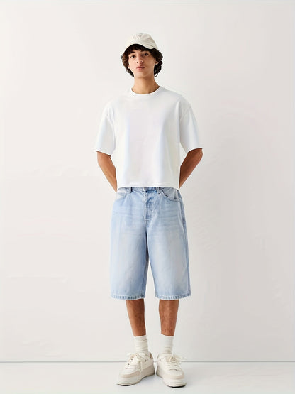 Bermuda ample pour homme style décontracté urbain