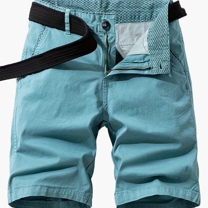Shorts casuals pour homme avec ceinture – style décontracté été