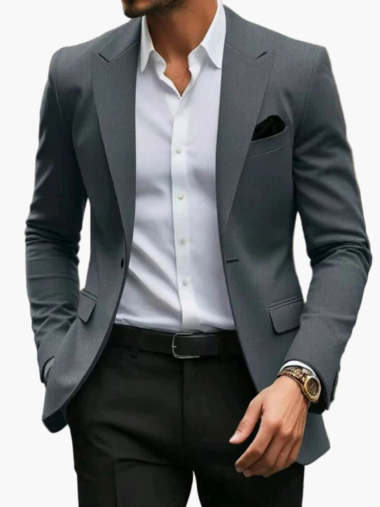 Blazer de costume élégant pour homme – Style affaires et occasions spéciales