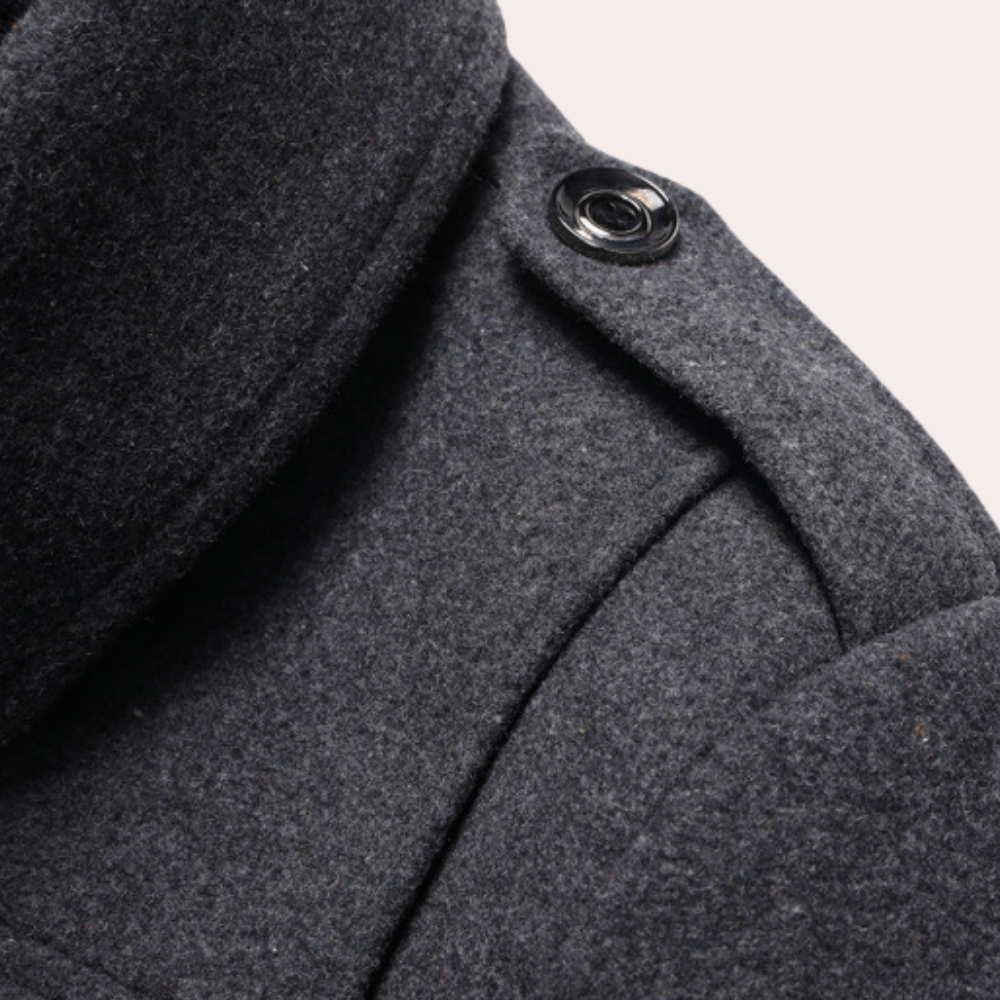Manteau d'Hiver Élégant pour Hommes Style Business et Quotidien