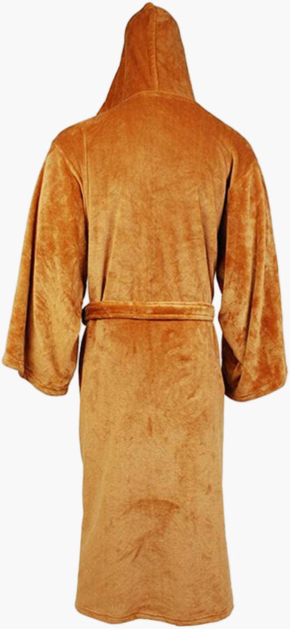 Peignoir à Capuche Style Jedi pour Hommes – Déguisement Cosplay et Loungewear Geek