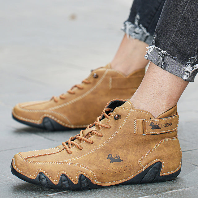 Kelly – Chaussures Pieds Nus Antidérapantes en Cuir Véritable