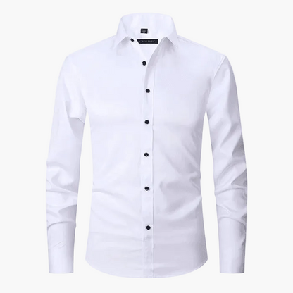 Chemise slim élégante pour homme - Style polyvalent pour affaires et loisirs