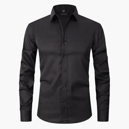Chemise slim élégante pour homme - Style polyvalent pour affaires et loisirs