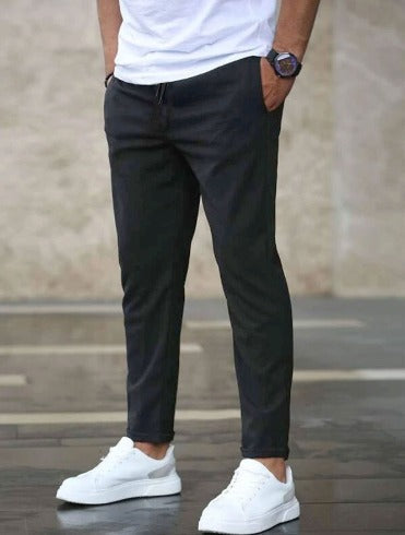 Pantalón jogger para hombre estilo urbano informal, corte moderno, ideal para el día a día y el ocio