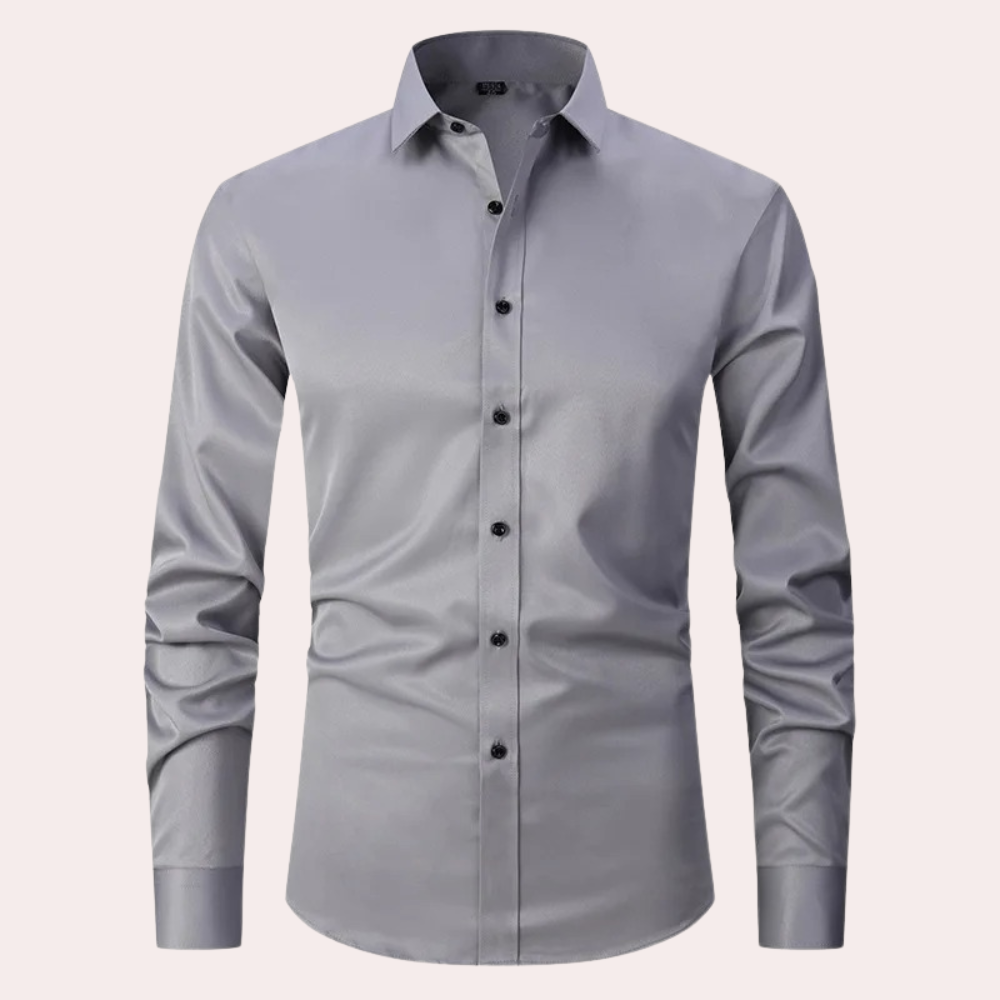 Vincent – Chemise Classique en Stretch pour Homme