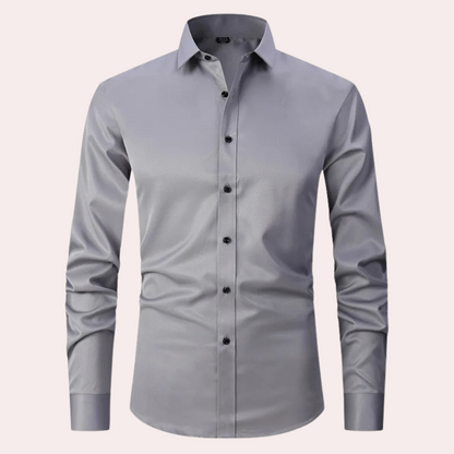 Vincent – Chemise Classique en Stretch pour Homme