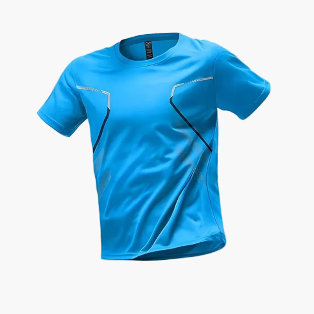 T-shirt de sport respirant homme – Coupe ergonomique et séchage rapide pour entraînement et fitness