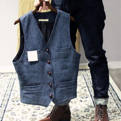 Harry – Gilet Élégant et Stylé pour Hommes