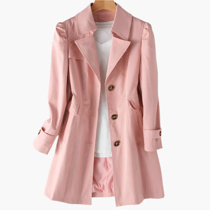 Trench-coat femme élégant et polyvalent pour toutes occasions – style moderne intemporel
