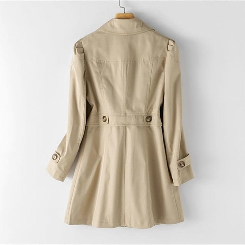 Trench-coat femme élégant et polyvalent pour toutes occasions – style moderne intemporel
