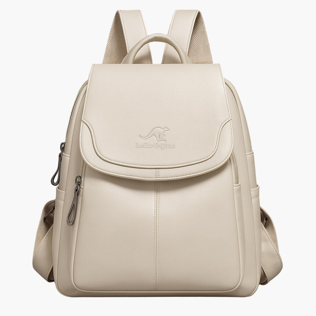 Elegante damesrugzak met diefstalbeveiliging – Stedelijke stijl en optimale organisatie