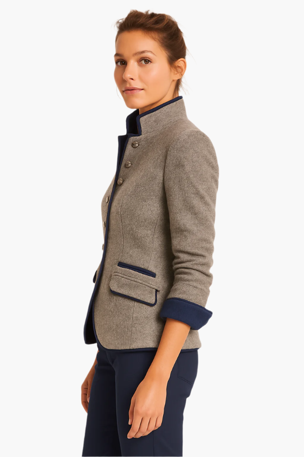 Blazer Femme Élégant Style Moderne pour Bureau et Occasions Spéciales