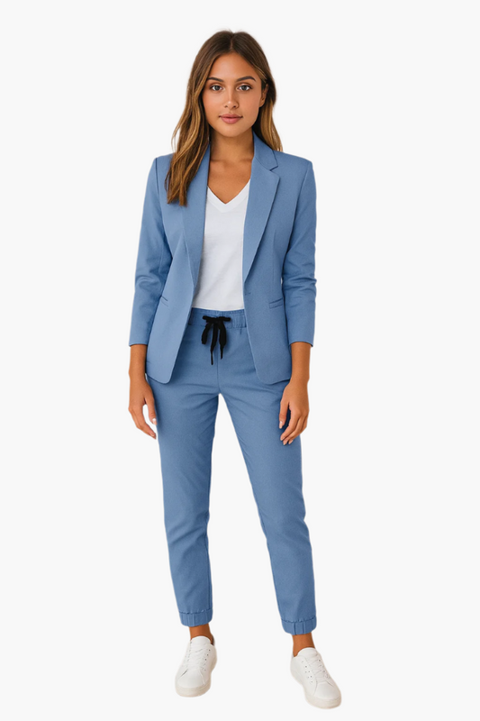 Tailleur Jogger Femme Élégant Style Décontracté pour Bureau et Quotidien