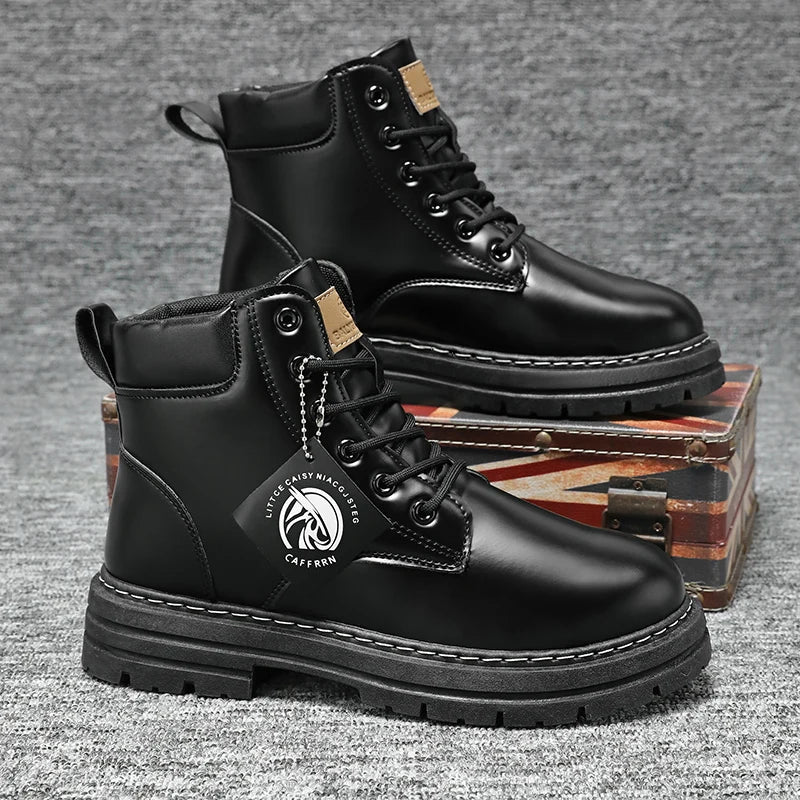 Bottes de randonnée robustes homme style urbain et aventure