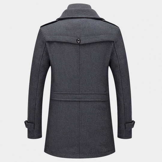 Manteau d'Hiver Élégant pour Hommes Style Business et Quotidien