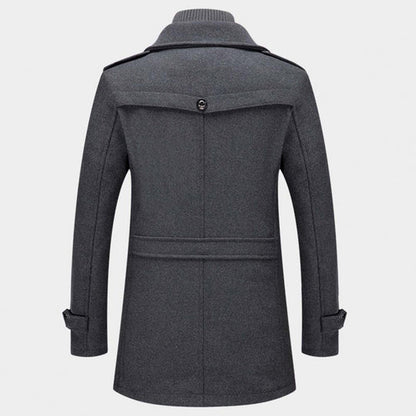 Manteau d'Hiver Élégant pour Hommes Style Business et Quotidien
