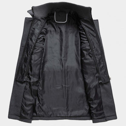 Manteau d'Hiver Élégant pour Hommes Style Business et Quotidien
