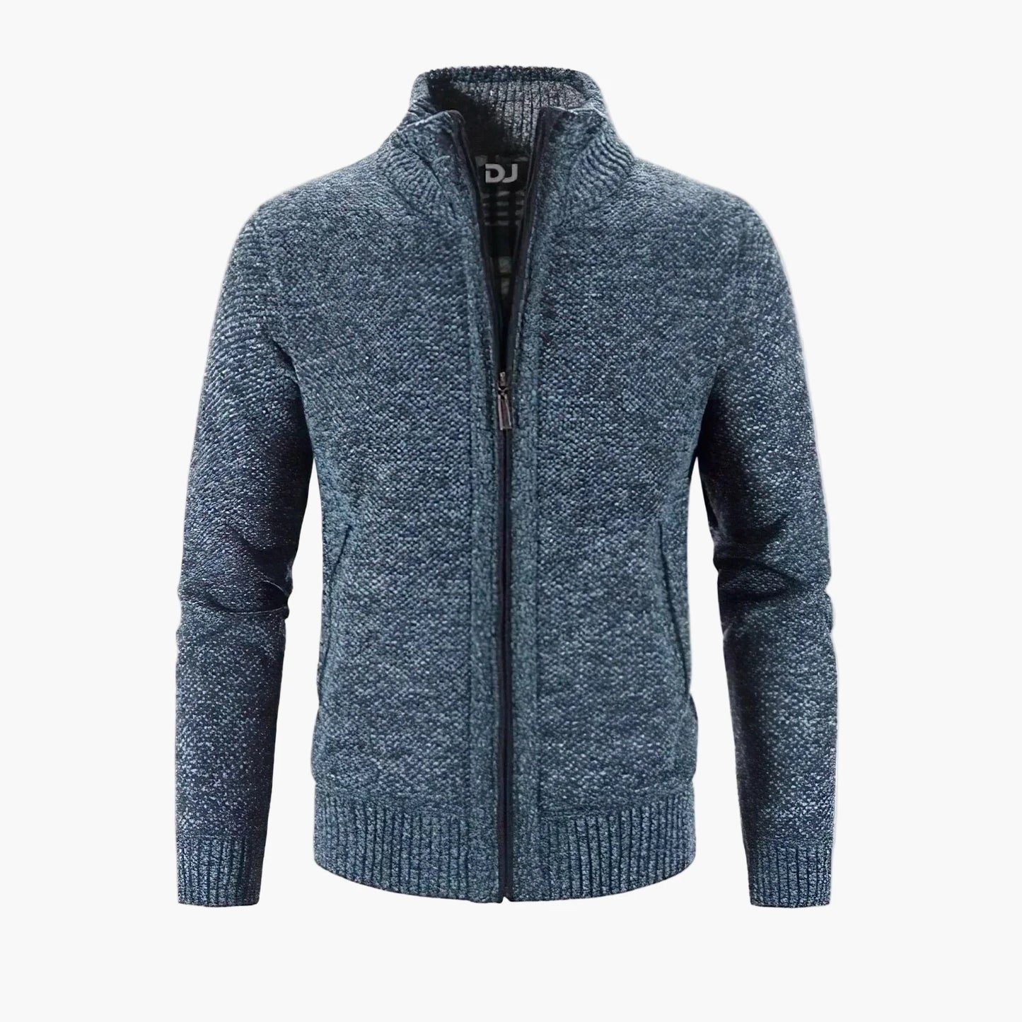Gilet zippé style urbain pour homme – Cardigan chaud et élégant, idéal ville et bureau