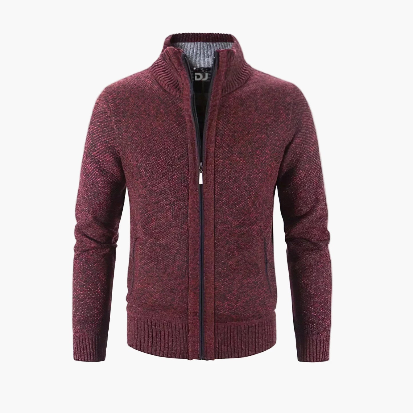 Gilet zippé style urbain pour homme – Cardigan chaud et élégant, idéal ville et bureau