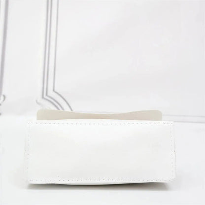 Borsa da donna elegante con tracolla a catena e manico foulard – Accessorio raffinato per ogni occasione