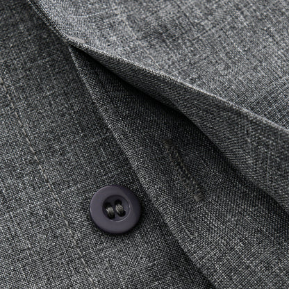 Camicia Uomo Elegante Colletto a Risvolto Maniche Corte Stile Informale Estate