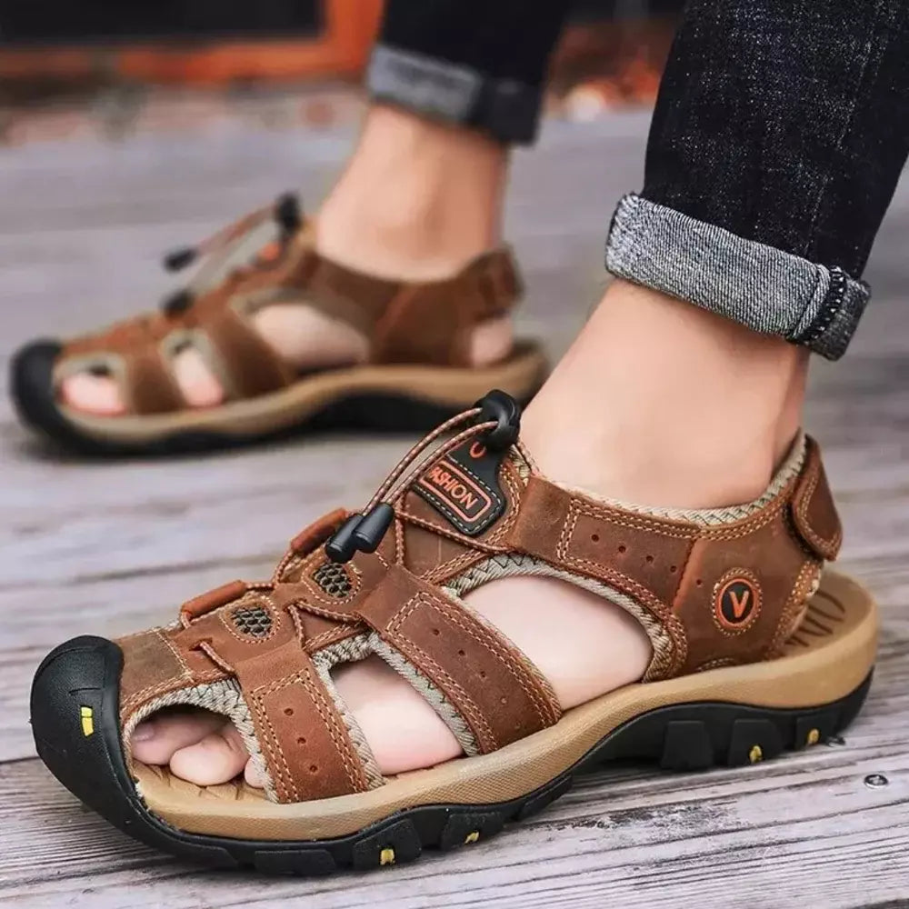 Sandalias de senderismo para hombre estilo deportivo comodidad todoterreno