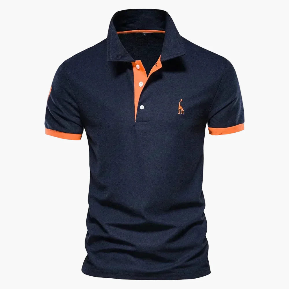 klassiek herenpoloshirt stedelijke stijl voor alle gelegenheden