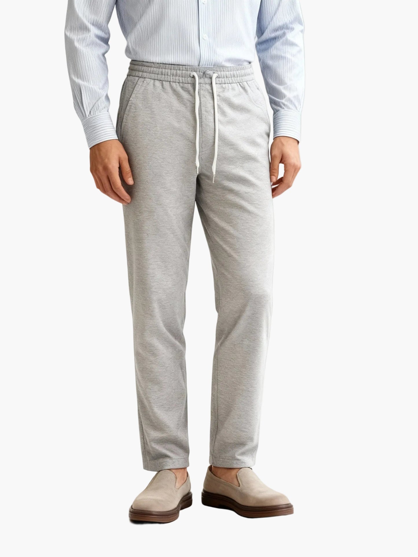 Dressy jogger pants for men – Casual chic style for office and leisure