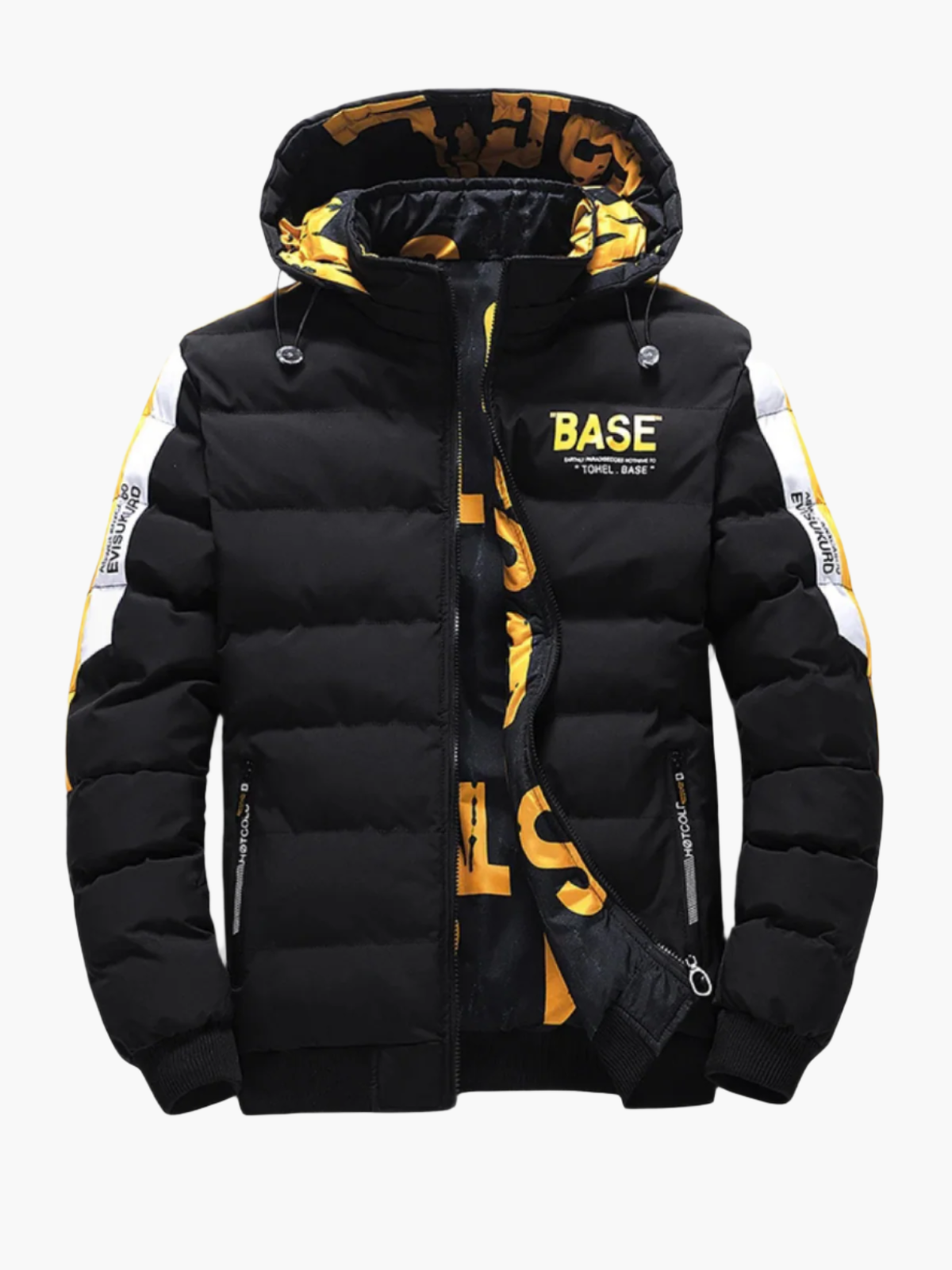 Veste doudoune urbaine homme style streetwear pour l'hiver