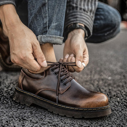 Scarpe basse classiche uomo stile urbano versatile