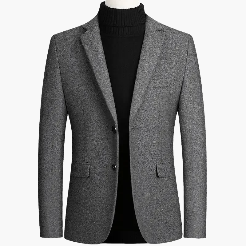 Veste Blazer Style Classique Homme Élégant Affaires et Casual
