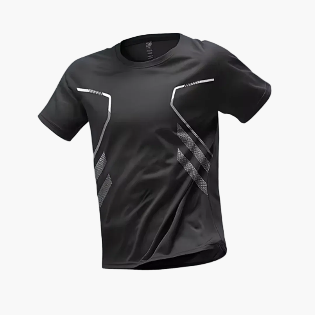 T-shirt de sport respirant homme – Coupe ergonomique et séchage rapide pour entraînement et fitness