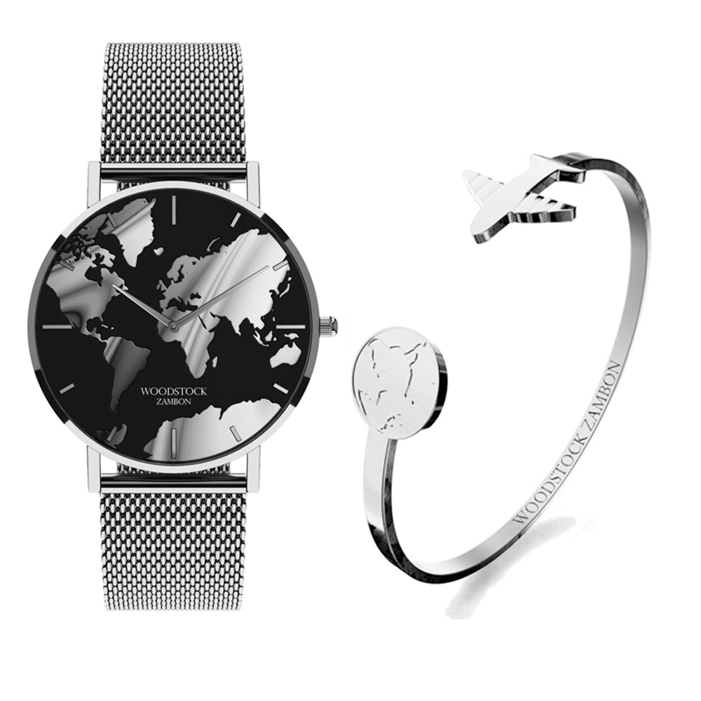 Imogen – Montre d'Aventure Élégante en Acier Inoxydable pour Femmes