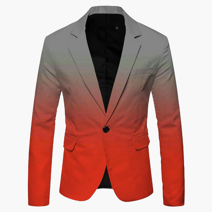 Veste Blazer Dégradée Élégante pour Homme - Style Moderne et Tendance