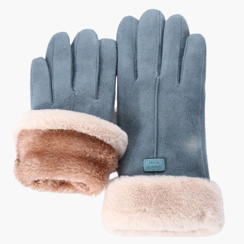 Gants d'hiver pour femmes, style élégant, chauds et résistants pour écran tactile