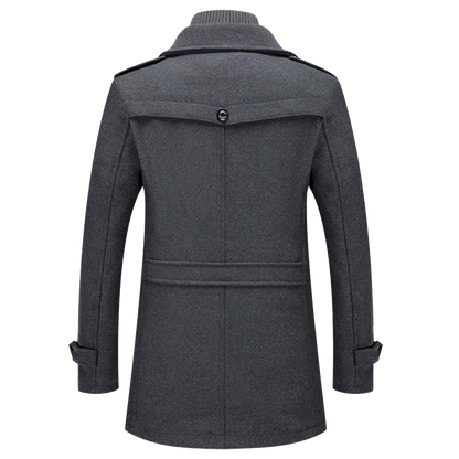 Manteau d’Hiver Élégant pour Homme – Style Moderne et Polyvalent pour Affaires et Loisirs