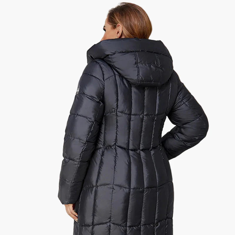 Manteau Doudoune Long Femme Grande Taille Élégant Hiver Urbain