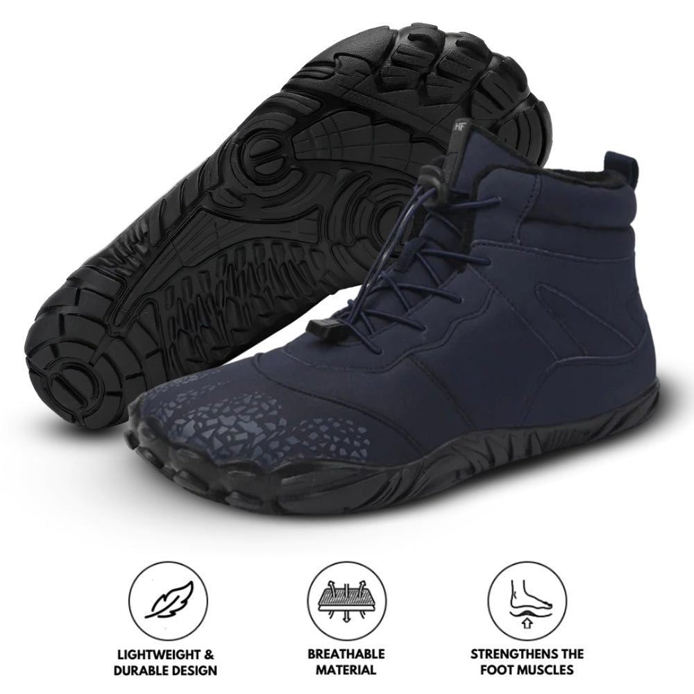 Terry – Chaussures Pieds Nus Antidérapantes et Imperméables d'Hiver