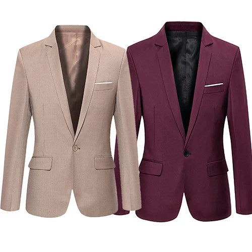 Blazer élégant pour homme – Style moderne et polyvalent, idéal pour affaires et sorties