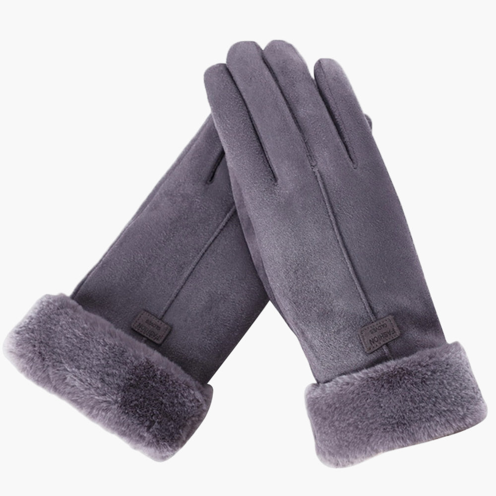 Gants d'hiver pour femmes, style élégant, chauds et résistants pour écran tactile