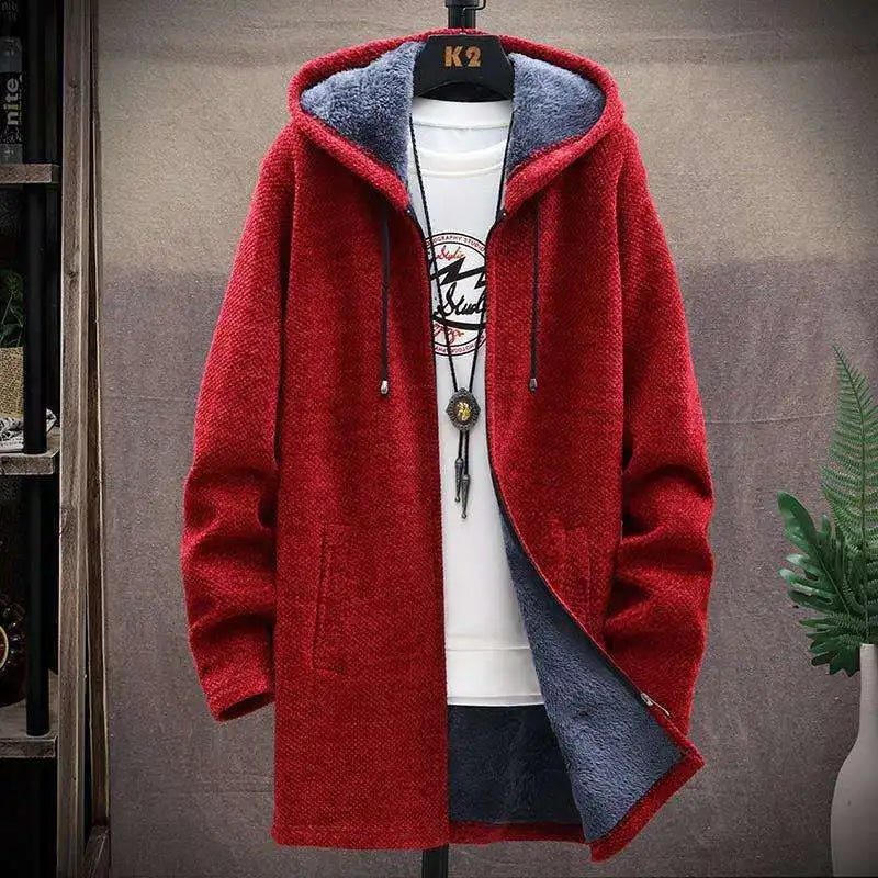 Jason – Cardigan à Capuche Slim et Confortable pour Hommes