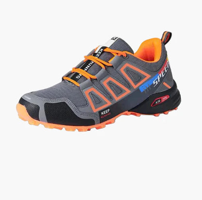 Chaussures de marche orthopédiques confort homme – Style trekking, semelle antidérapante, usage quotidien et extérieur