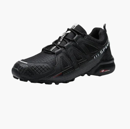 Chaussures de marche orthopédiques confort homme – Style trekking, semelle antidérapante, usage quotidien et extérieur
