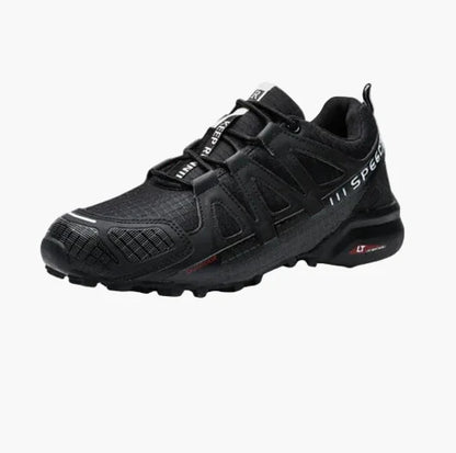 Chaussures de marche orthopédiques confort homme – Style trekking, semelle antidérapante, usage quotidien et extérieur